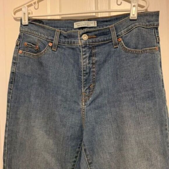 LEVI'S PERFECTLY SLIMMING BOOT CUT 512 SIZE 14 M JEANS - Picture 5 of 7